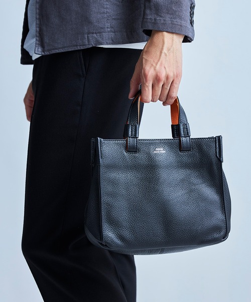 UNION STATION（ユニオンステーション）の「SEEKER別注 ミニトートバッグ / ハンドバッグ（トートバッグ・メンズ・ブラック系その他/ブラック×イエロー/ブラック×グレー・FREE）」の13枚目の写真