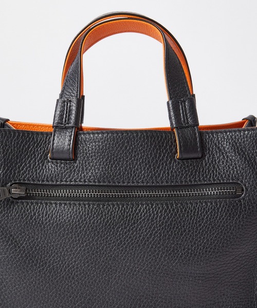 UNION STATION（ユニオンステーション）の「SEEKER別注 ミニトートバッグ / ハンドバッグ（トートバッグ・メンズ・ブラック系その他/ブラック×イエロー/ブラック×グレー・FREE）」の9枚目の写真