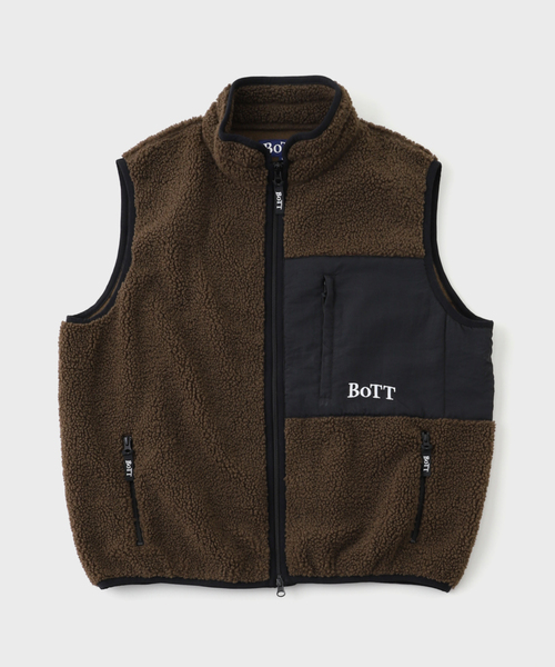BoTT / ボット Fleece Zip Up Vest（ブルゾン）｜BOTT（ボット）の