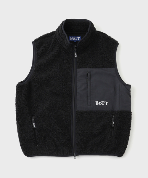 BoTT / ボット Fleece Zip Up Vest（ブルゾン）｜BOTT（ボット）の