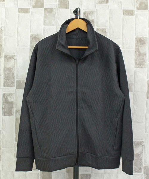 TopIsm（トップイズム）の「膨れジャガード フルジップ スタンドカーディガン（カーディガン/ボレロ・メンズ・チャコールグレー/ブラック/アイボリー・LL/L/M）」の13枚目の写真