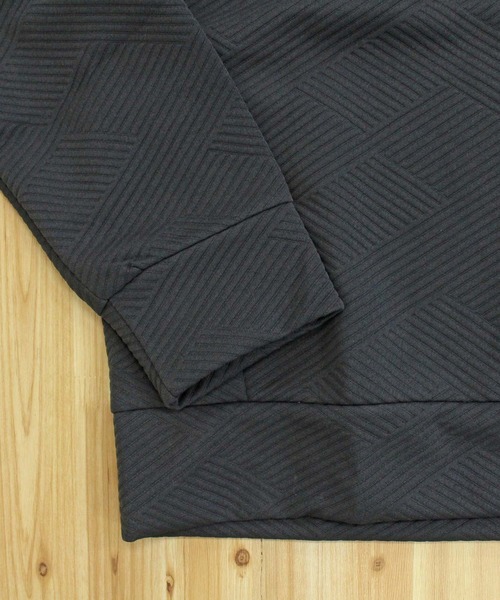 TopIsm（トップイズム）の「膨れジャガード フルジップ スタンドカーディガン（カーディガン/ボレロ・メンズ・チャコールグレー/ブラック/アイボリー・LL/L/M）」の18枚目の写真