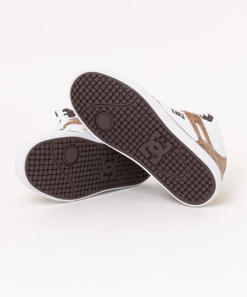 DC SHOES(ディーシーシューズ)の「DC SHOES ディーシーシューズ PURE HIGH-TOP SE SN メンズスニーカー ハイカット(ピュアハイトップSESN)(スニーカー・メンズ・ホワイト系その他・25.5cm/26.0cm/26.5cm/27.0cm/27.5cm/28.0cm/29.0cm)」の3枚目の写真