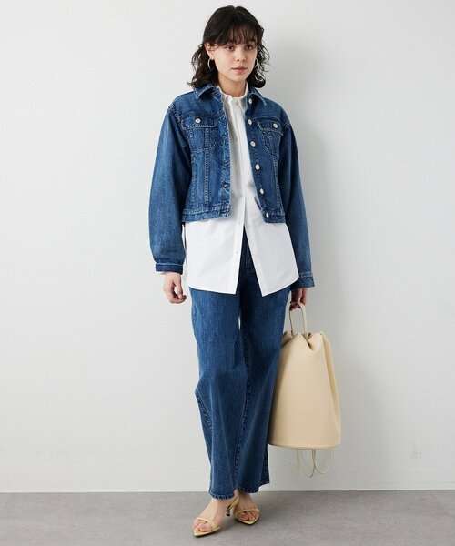 THE PAUSE（ザ ポーズ）の「【THE PAUSE】デニムベイカーパンツ（デニムパンツ・レディース・ブルー・36/38）」の18枚目の写真