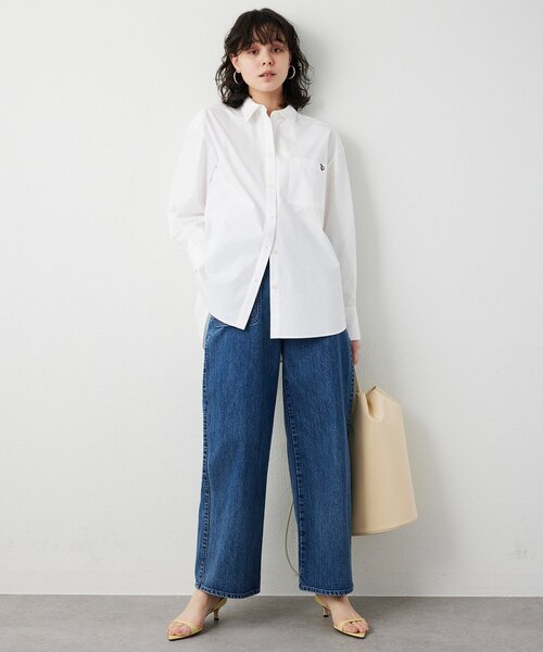 THE PAUSE（ザ ポーズ）の「【THE PAUSE】デニムベイカーパンツ（デニムパンツ・レディース・ブルー・36/38）」の19枚目の写真