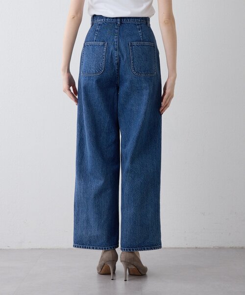 THE PAUSE（ザ ポーズ）の「【THE PAUSE】デニムベイカーパンツ（デニムパンツ・レディース・ブルー・36/38）」の11枚目の写真