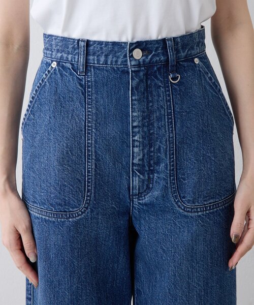 THE PAUSE（ザ ポーズ）の「【THE PAUSE】デニムベイカーパンツ（デニムパンツ・レディース・ブルー・36/38）」の12枚目の写真