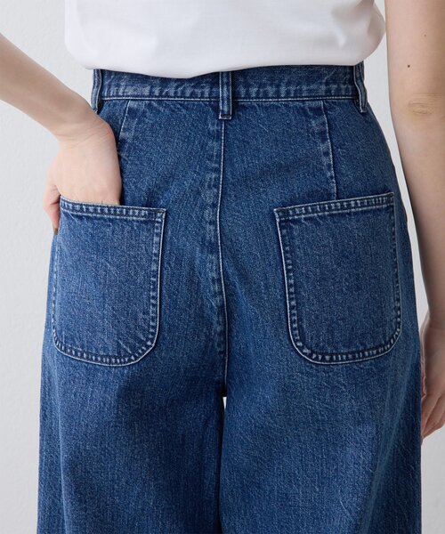 THE PAUSE（ザ ポーズ）の「【THE PAUSE】デニムベイカーパンツ（デニムパンツ・レディース・ブルー・36/38）」の13枚目の写真