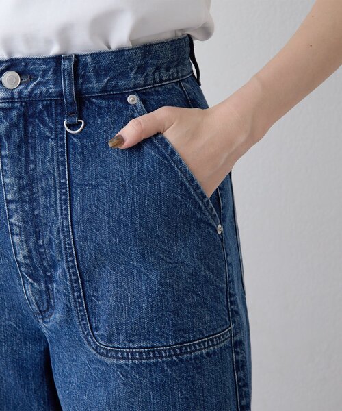 THE PAUSE（ザ ポーズ）の「【THE PAUSE】デニムベイカーパンツ（デニムパンツ・レディース・ブルー・36/38）」の14枚目の写真