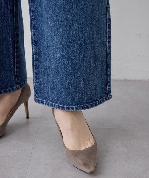 THE PAUSE（ザ ポーズ）の「【THE PAUSE】デニムベイカーパンツ（デニムパンツ・レディース・ブルー・36/38）」の8枚目の写真