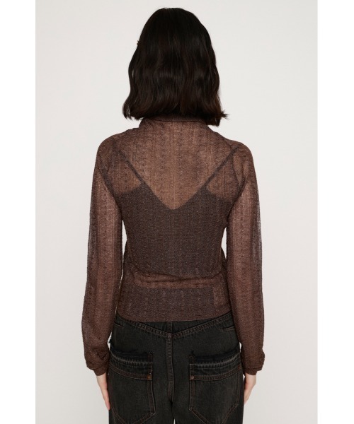 SLY(スライ)の「TIE RIBBON KNIT TOPS タイリボン ニット トップス 春服(ニット/セーター・レディース・ブラック/レッド/ブラウン・FREE)」の16枚目の写真