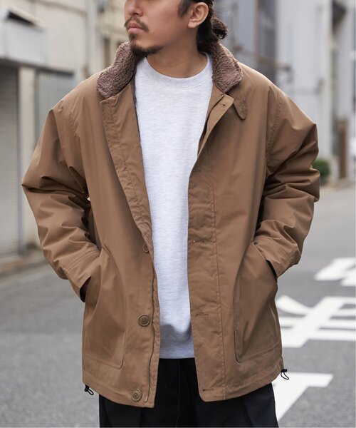 VENCEEXCHANGE（ヴァンスエクスチェンジ）の「襟ボアN-1デッキジャケット（ミリタリージャケット・メンズ・ベージュ/ネイビー/カーキ・LL/L/M）」の13枚目の写真