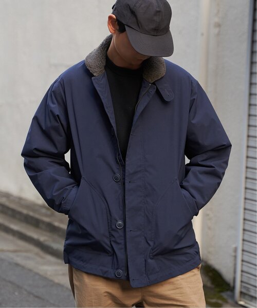 VENCEEXCHANGE（ヴァンスエクスチェンジ）の「襟ボアN-1デッキジャケット（ミリタリージャケット・メンズ・ベージュ/ネイビー/カーキ・LL/L/M）」の16枚目の写真