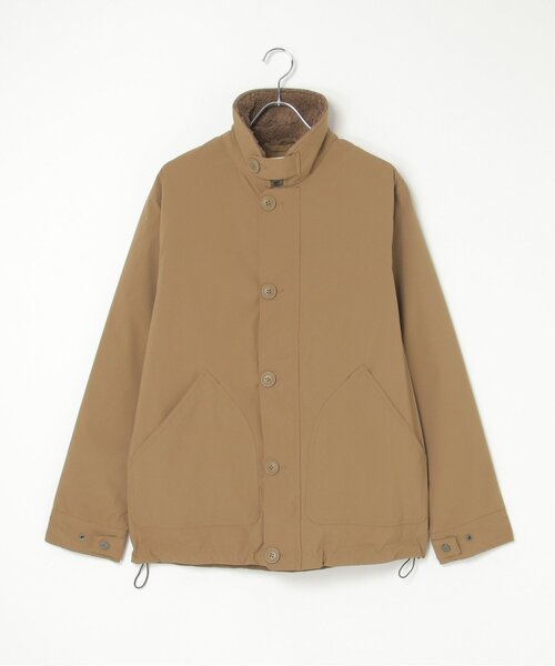 VENCEEXCHANGE（ヴァンスエクスチェンジ）の「襟ボアN-1デッキジャケット（ミリタリージャケット・メンズ・ベージュ/ネイビー/カーキ・LL/L/M）」の17枚目の写真