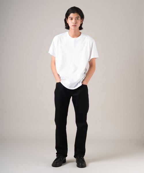 Levi's(リーバイス)の「Levi's/リーバイス BLUETAB(TM) 502(TM) テーパードフィット ジーンズ ブラック(デニムパンツ・メンズ・ブラック・W28 L32/W29 L32/W30 L32/W31 L32/W32 L32/W33 L32/W34 L32/W36 L32)」の10枚目の写真