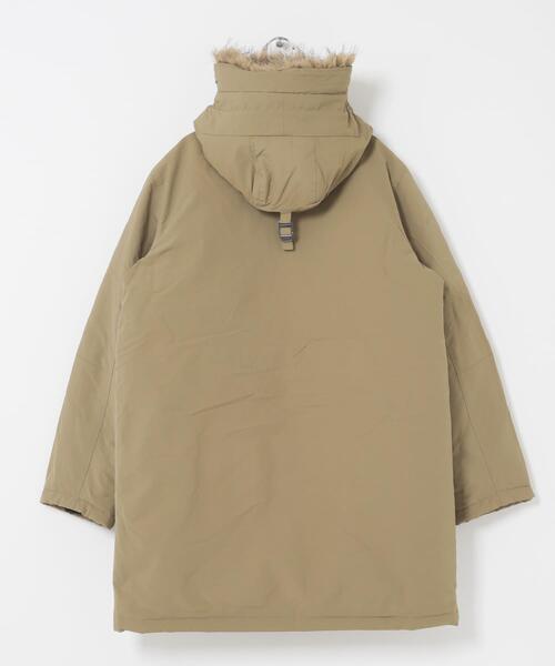 ITEMS URBANRESEARCH(アイテムズ アーバンリサーチ)の「770FP撥水フィールドダウンコート(ダウンジャケット/コート・メンズ・ベージュ/ブラック・LARGE/MEDIUM)」の11枚目の写真