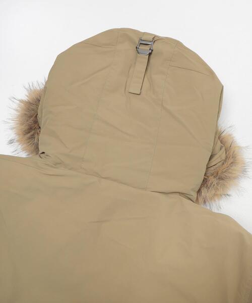 ITEMS URBANRESEARCH(アイテムズ アーバンリサーチ)の「770FP撥水フィールドダウンコート(ダウンジャケット/コート・メンズ・ベージュ/ブラック・LARGE/MEDIUM)」の12枚目の写真