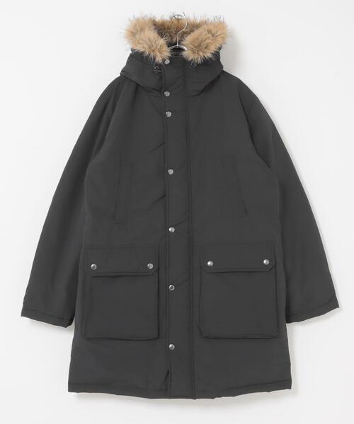 ITEMS URBANRESEARCH(アイテムズ アーバンリサーチ)の「770FP撥水フィールドダウンコート(ダウンジャケット/コート・メンズ・ベージュ/ブラック・LARGE/MEDIUM)」の21枚目の写真