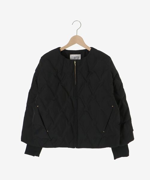 le.coeur blanc（ルクールブラン）の「ステッチレスコンパクトダウン（その他アウター・レディース・アイボリー/ブラック・38）」の13枚目の写真