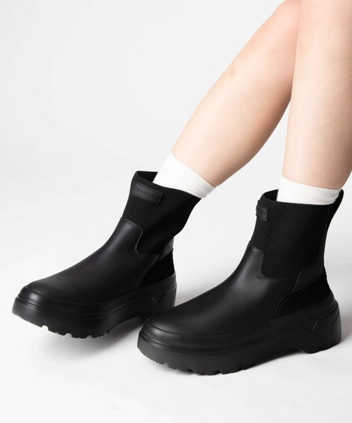 セール】HUNTER EXPLORER CHELSEA FLATFORM BOOT ハンター