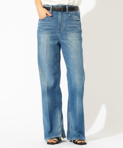 Healthy denim（ヘルシーデニム）の「【Healthy denim / ヘルシーデニム】Brownie / ストレートデニム（デニムパンツ・レディース・ダークネイビー/インディゴブルー・23/25/24）」の2枚目の写真