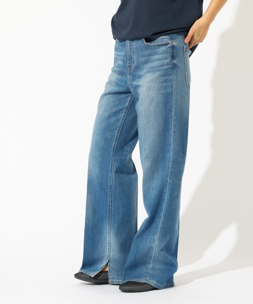 Healthy denim（ヘルシーデニム）の「【Healthy denim / ヘルシーデニム】Brownie / ストレートデニム（デニムパンツ・レディース・ダークネイビー/インディゴブルー・23/25/24）」の9枚目の写真