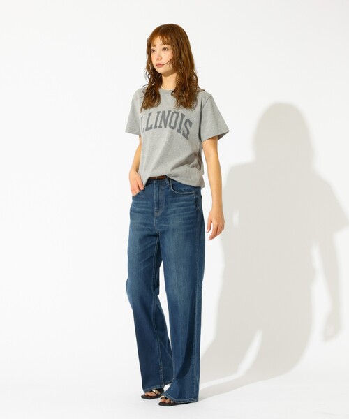 Healthy denim（ヘルシーデニム）の「【Healthy denim / ヘルシーデニム】Brownie / ストレートデニム（デニムパンツ・レディース・ダークネイビー/インディゴブルー・23/25/24）」の15枚目の写真
