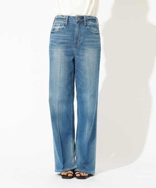 Healthy denim（ヘルシーデニム）の「【Healthy denim / ヘルシーデニム】Brownie / ストレートデニム（デニムパンツ・レディース・ダークネイビー/インディゴブルー・23/25/24）」の18枚目の写真