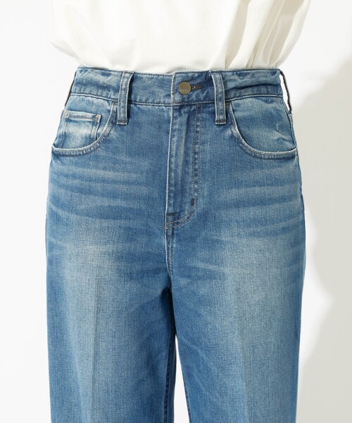 Healthy denim（ヘルシーデニム）の「【Healthy denim / ヘルシーデニム】Brownie / ストレートデニム（デニムパンツ・レディース・ダークネイビー/インディゴブルー・23/25/24）」の22枚目の写真