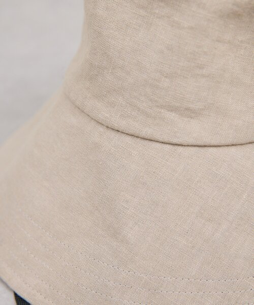 GALLARDAGALANTE（ガリャルダガランテ）の「ワイドブリムハット（ハット・レディース・ベージュ/ブラック・FREE）」の11枚目の写真