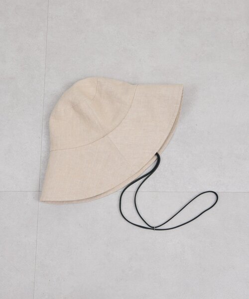 GALLARDAGALANTE（ガリャルダガランテ）の「ワイドブリムハット（ハット・レディース・ベージュ/ブラック・FREE）」の16枚目の写真