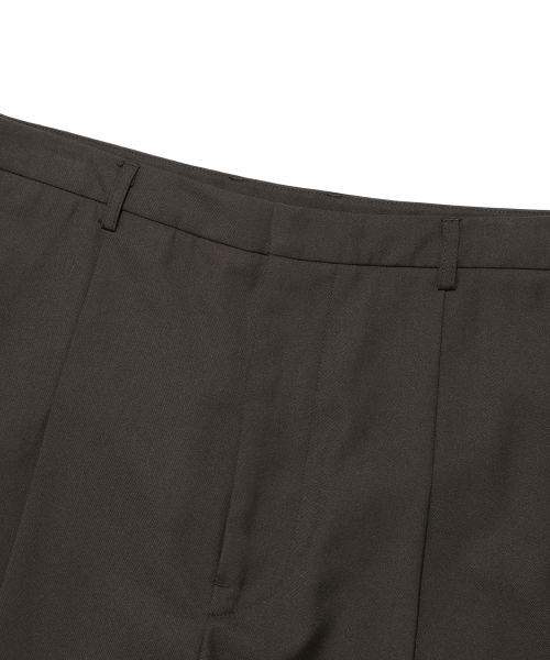 NICE GHOST CLUB（ナイスゴーストクラブ）の「FFATS PLEATS LAYERED PANTS_BROWN(NG2EFUPA14A)（その他パンツ・レディース・ブラウン・S/M/L）」の3枚目の写真