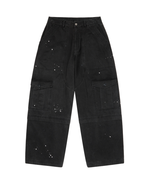 AAKAM（アーカム）の「Painted Military Cargo Pants (Black)（その他パンツ・レディース・その他・1/2）」の11枚目の写真