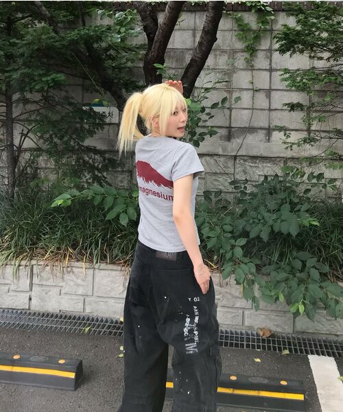 AAKAM（アーカム）の「Painted Military Cargo Pants (Black)（その他パンツ・レディース・その他・1/2）」の13枚目の写真