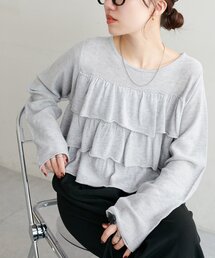 ニット/セーター（グレー/灰色系・フリル）ファッション通販 - ZOZOTOWN