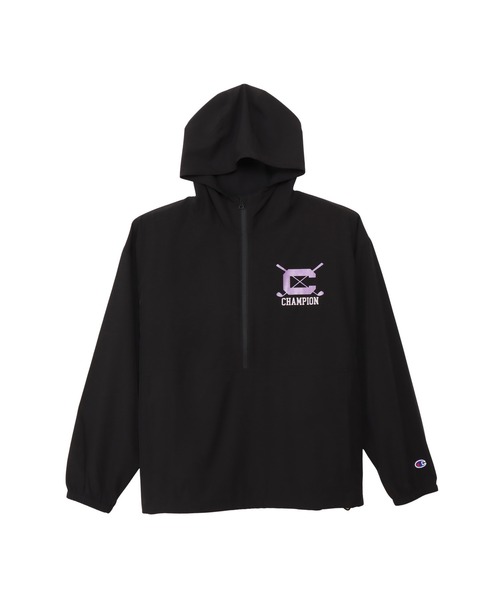 Champion Golf（チャンピオンゴルフ）の「【Champion/チャンピオン】メンズ GOLF ハーフジップジャケット（その他アウター・メンズ・オフホワイト/ブラック/ネイビー・LARGE/X-LARGE/MEDIUM）」の3枚目の写真