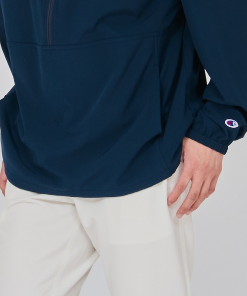 Champion Golf（チャンピオンゴルフ）の「【Champion/チャンピオン】メンズ GOLF ハーフジップジャケット（その他アウター・メンズ・オフホワイト/ブラック/ネイビー・LARGE/X-LARGE/MEDIUM）」の7枚目の写真