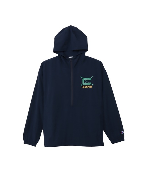Champion Golf（チャンピオンゴルフ）の「【Champion/チャンピオン】メンズ GOLF ハーフジップジャケット（その他アウター・メンズ・オフホワイト/ブラック/ネイビー・LARGE/X-LARGE/MEDIUM）」の14枚目の写真
