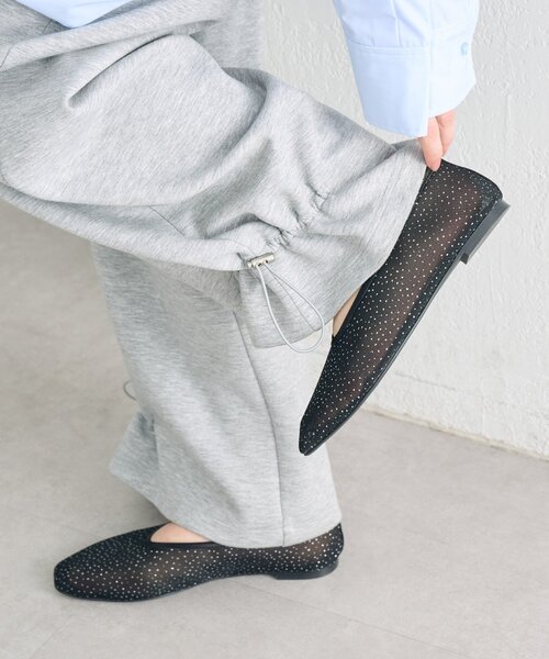 mystic（ミスティック）の「シャイニーチュールパンプス（パンプス・レディース・ブラック/ベージュ・36/37/38）」の7枚目の写真