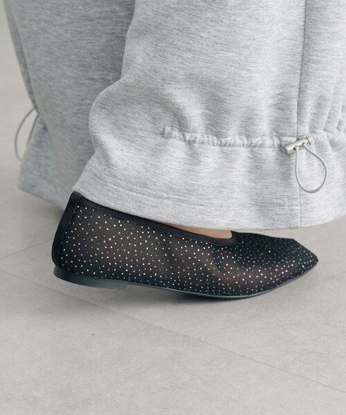 mystic（ミスティック）の「シャイニーチュールパンプス（パンプス・レディース・ブラック/ベージュ・36/37/38）」の9枚目の写真