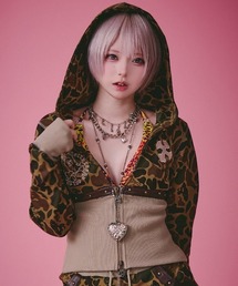 L.H.P（エルエイチピー）の「GALFY/ガルフィー/柄姐フーディー（パーカー）」