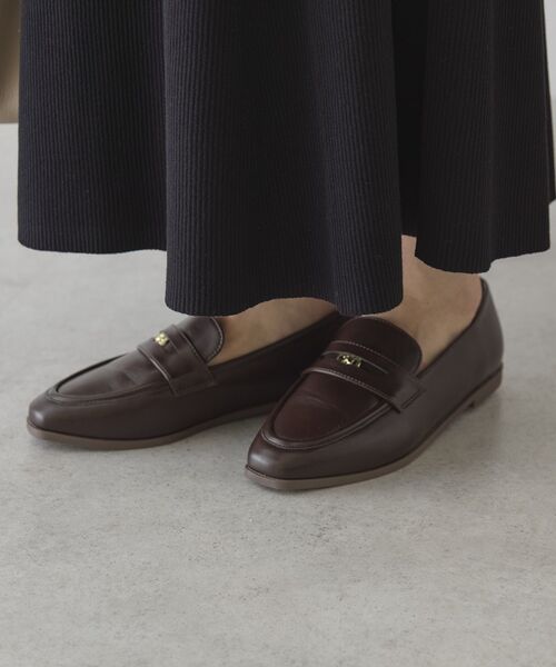 AMERICAN HOLIC（アメリカンホリック）の「コインローファー（ローファー・レディース・ブラウン/ブラック・S/L/M）」の3枚目の写真