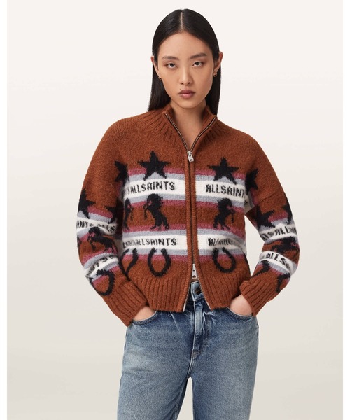 EPONA JACQUARD CARDIGAN | EPONA ジャカード カーディガン 
