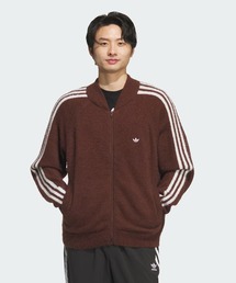 【adidas】3 STRIPES FLUFFY KNIT CREW