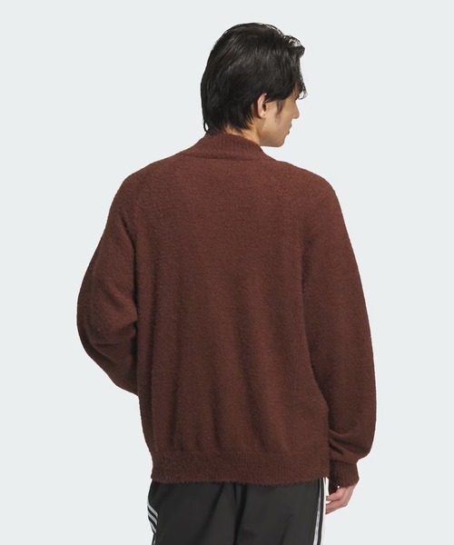 adidas(アディダス)の「【adidas】3 STRIPES FLUFFY KNIT CREW(ニット/セーター・レディース・ブラック/ブラウン・S/M)」の10枚目の写真