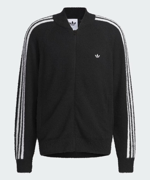 adidas(アディダス)の「【adidas】3 STRIPES FLUFFY KNIT CREW(ニット/セーター・レディース・ブラック/ブラウン・S/M)」の5枚目の写真