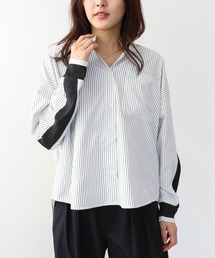 Three Four Time | バックヨークテープブラウス(シャツ/ブラウス)