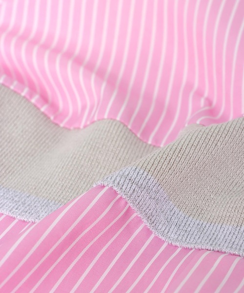 Three Four Time(スリーフォータイム)の「バックヨークテープブラウス(シャツ/ブラウス・レディース・ピンク/オフホワイト/ブルー・FREE)」の13枚目の写真