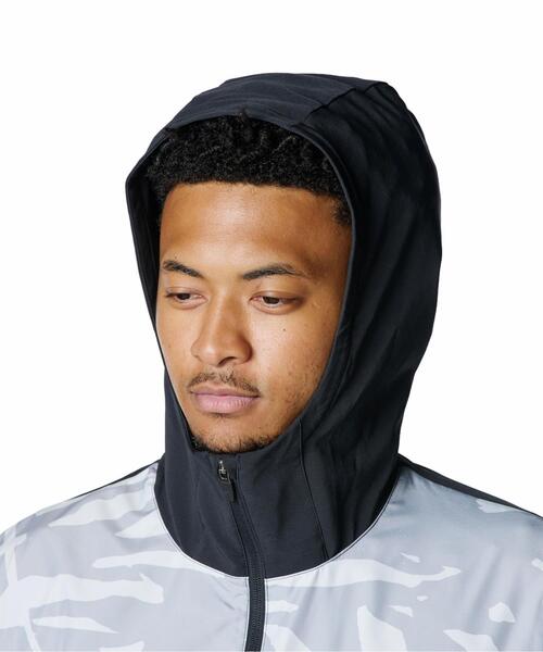 UNDER ARMOUR(アンダーアーマー)の「UAウーブン フルジップ フーディド ジャケット(ベースボール/メンズ)(その他アウター・メンズ・グレー・3XL/L/M/XL/2XL/S)」の4枚目の写真