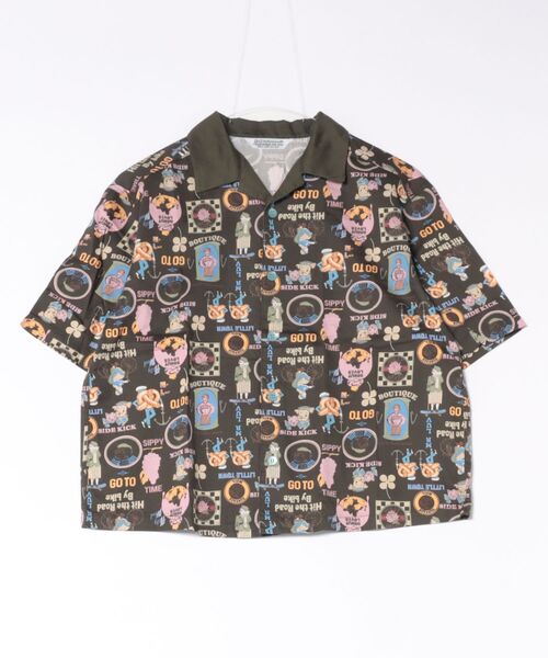 SALE!!【未使用】GO TO HOLLYWOOD 綿麻ワッシャー刺繍ブラウス GO TO HOLLYWOOD（ゴートゥーハリウッド）の「綿麻ワッシャー森の刺繍